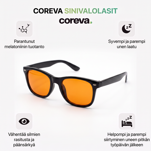 COREVA sinivalolasit